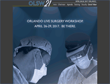 Tablet Screenshot of livesurgeryworkshop.org